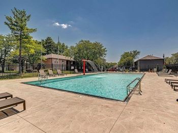 Sparkling pool